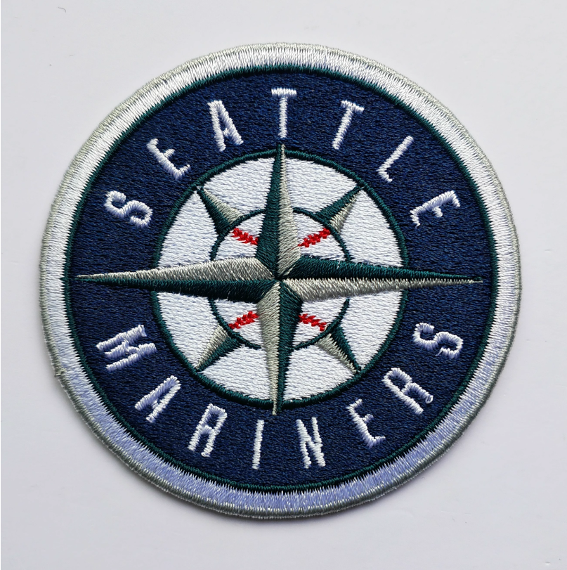 Seattle Mariners Logo Iron on Patch 7.6CM